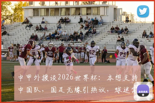中甲外援谈2026世界杯:本想支持中国队,国足无缘引热议,球迷需正视现状